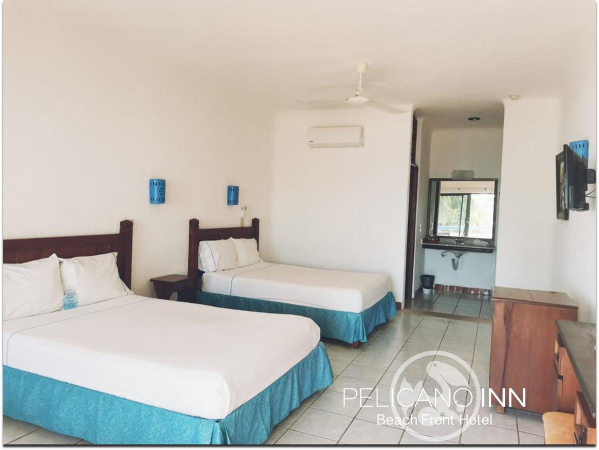 Double Room with Two Double Beds and Sea View